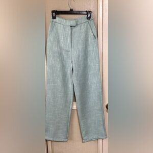 Ladies mint green shein slacks